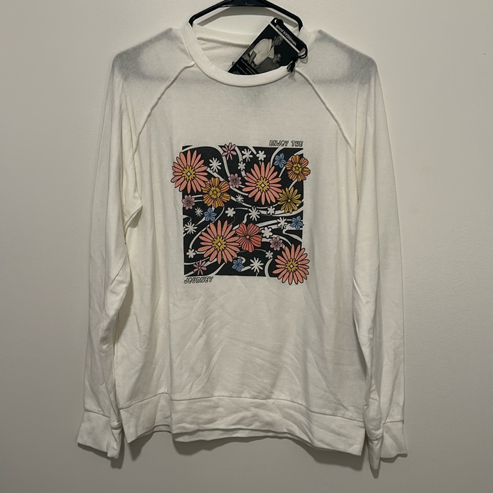 Good HYOUman Brand New Sheer Sweatshirt Small